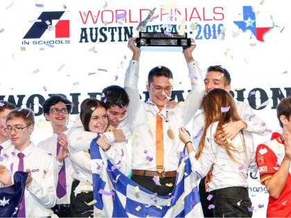 Παγκόσμιοι πρωταθλητές στο F1 in schools!