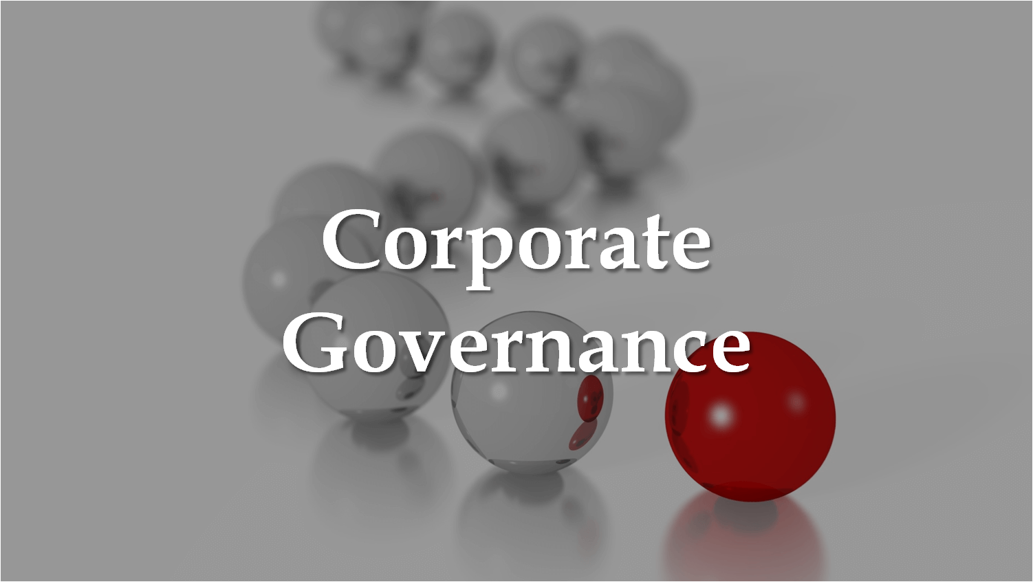 Corporate Governance: Competitiveness and Growth