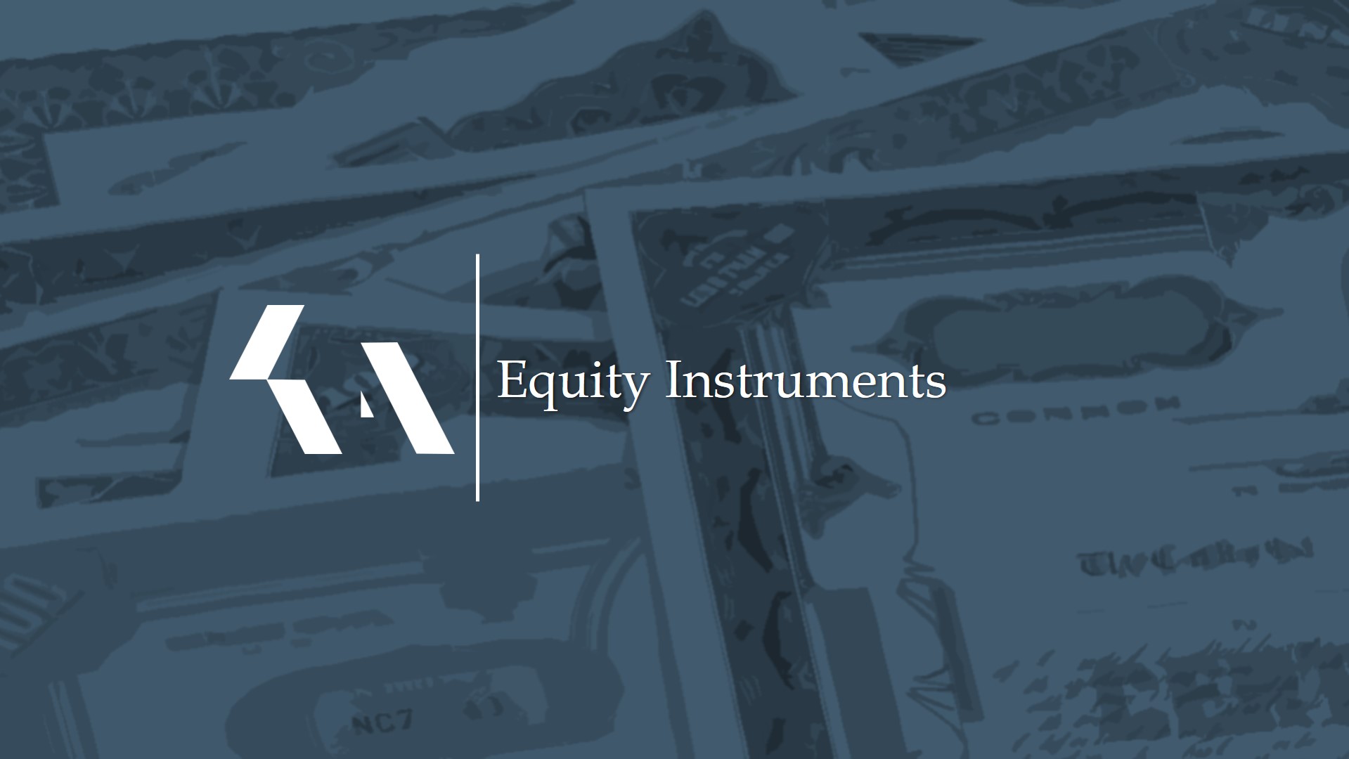 Equity Instruments
