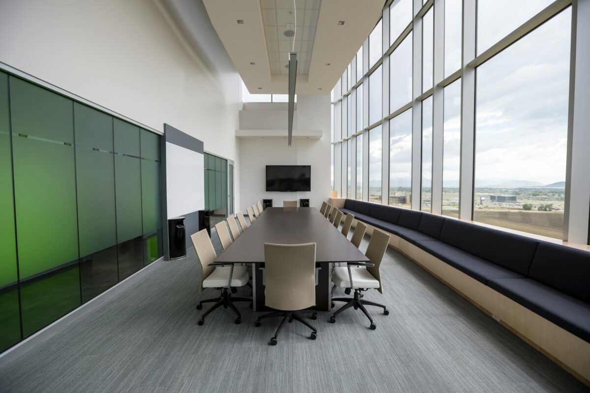 empty meeting room